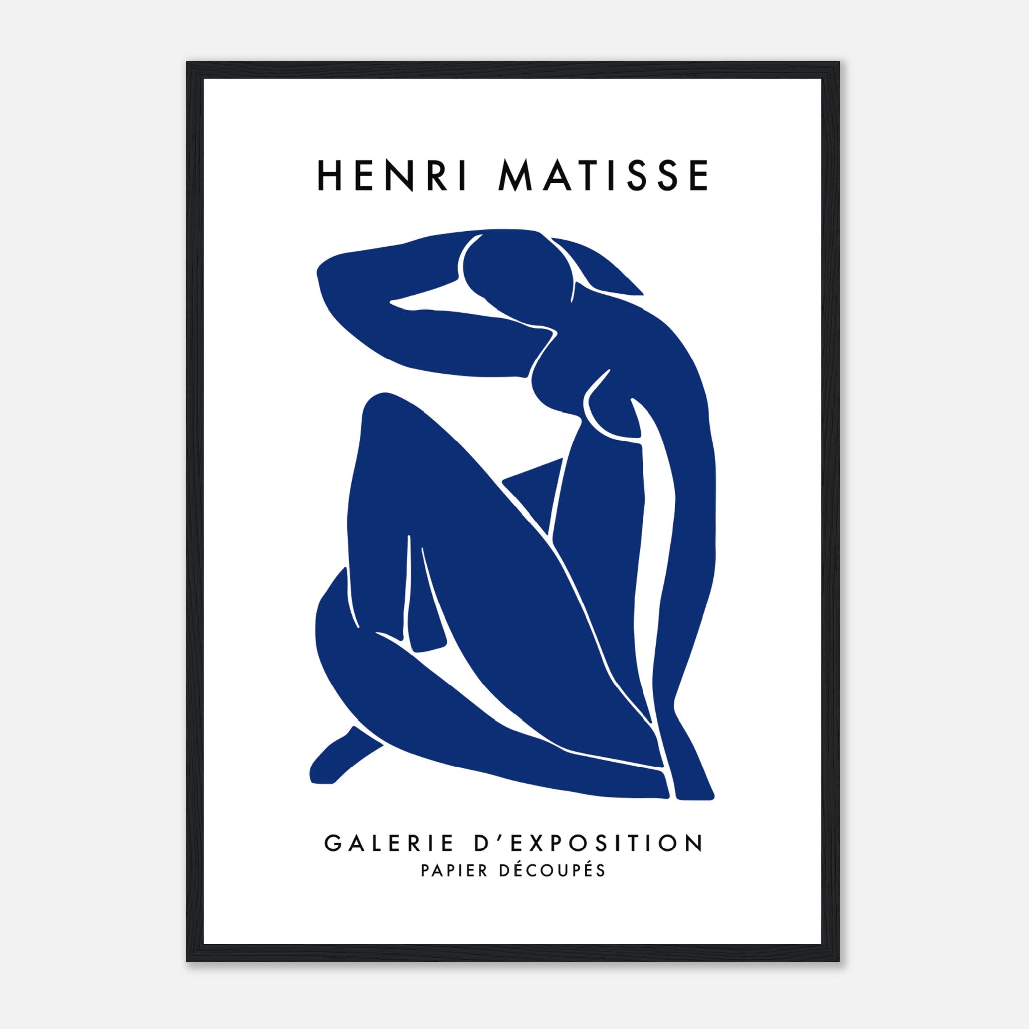 Póster Matisse Bleue Femme Póster