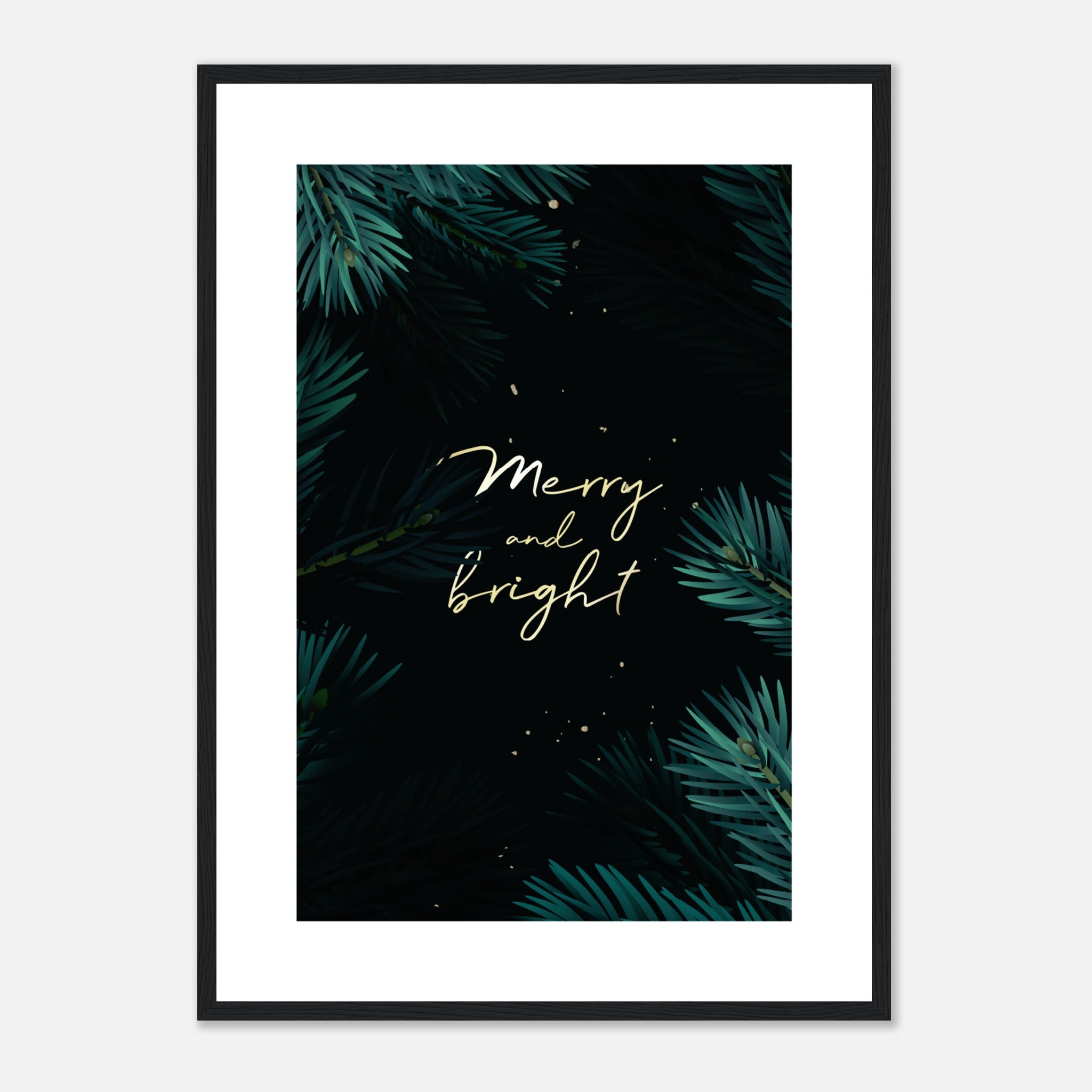 Merry and Bright Poster