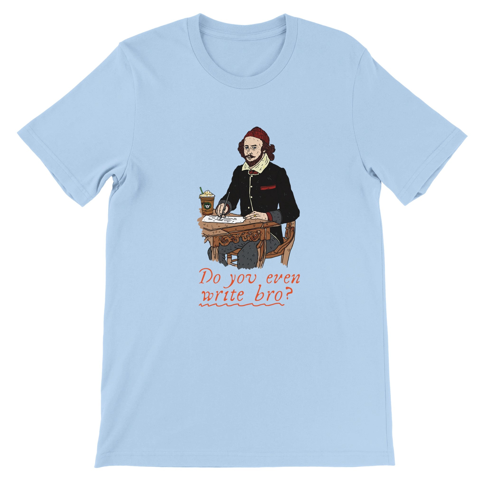 Camiseta con cuello redondo de Shakespeare