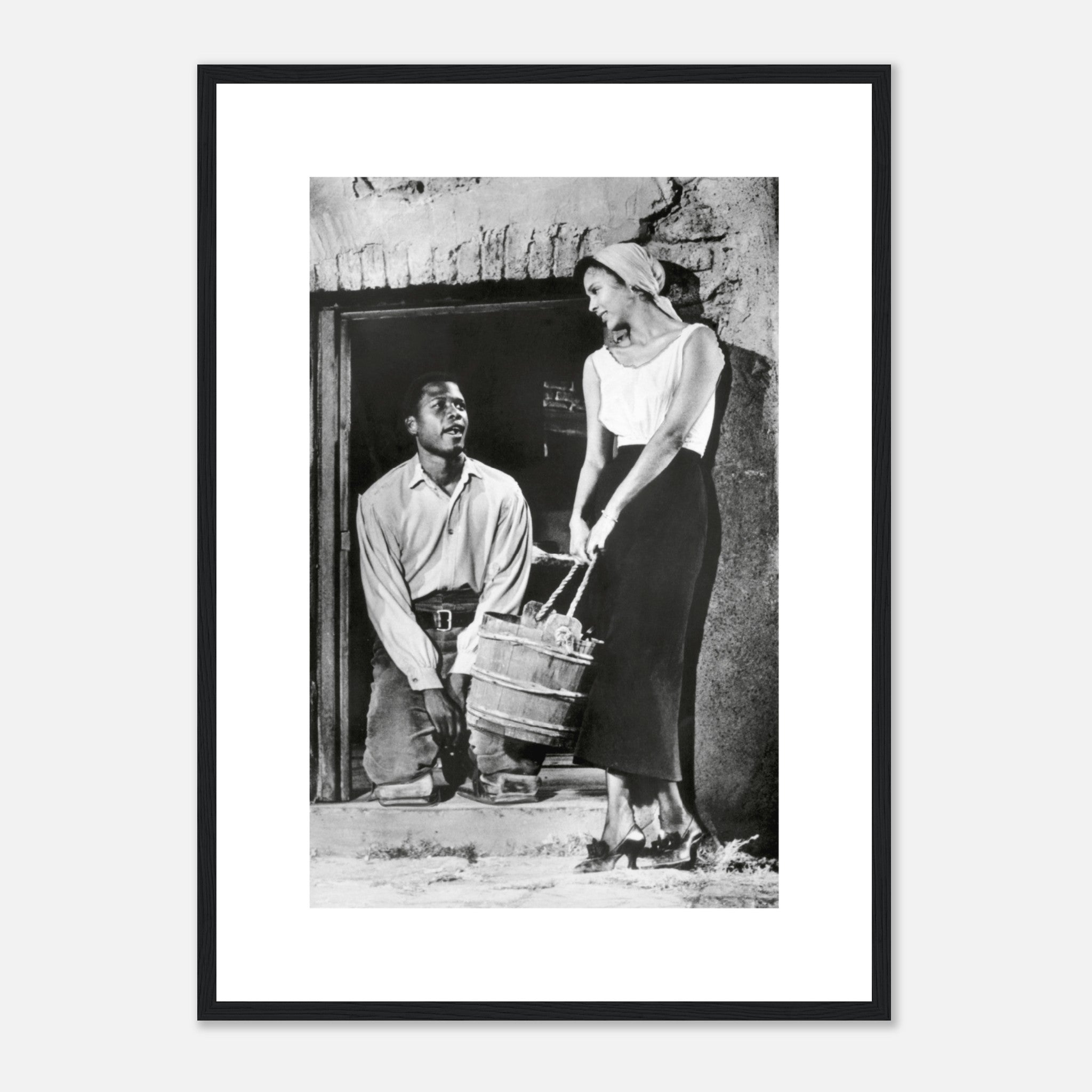 Dorothy Dandridge And Sidney Poitier Poster