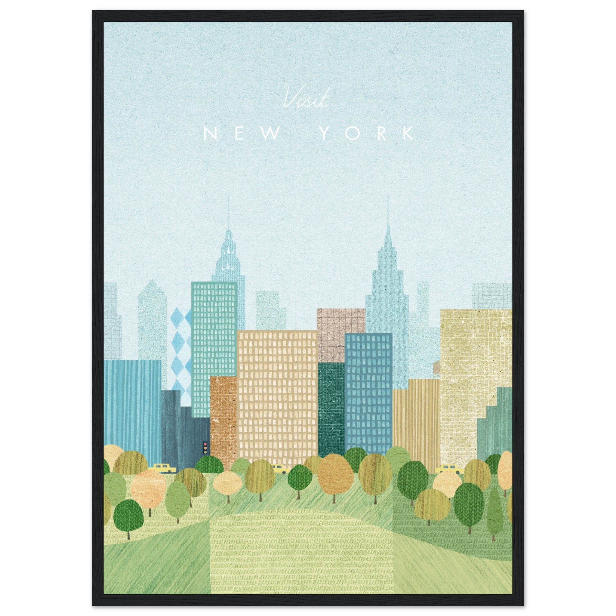 New York, Autumn Poster