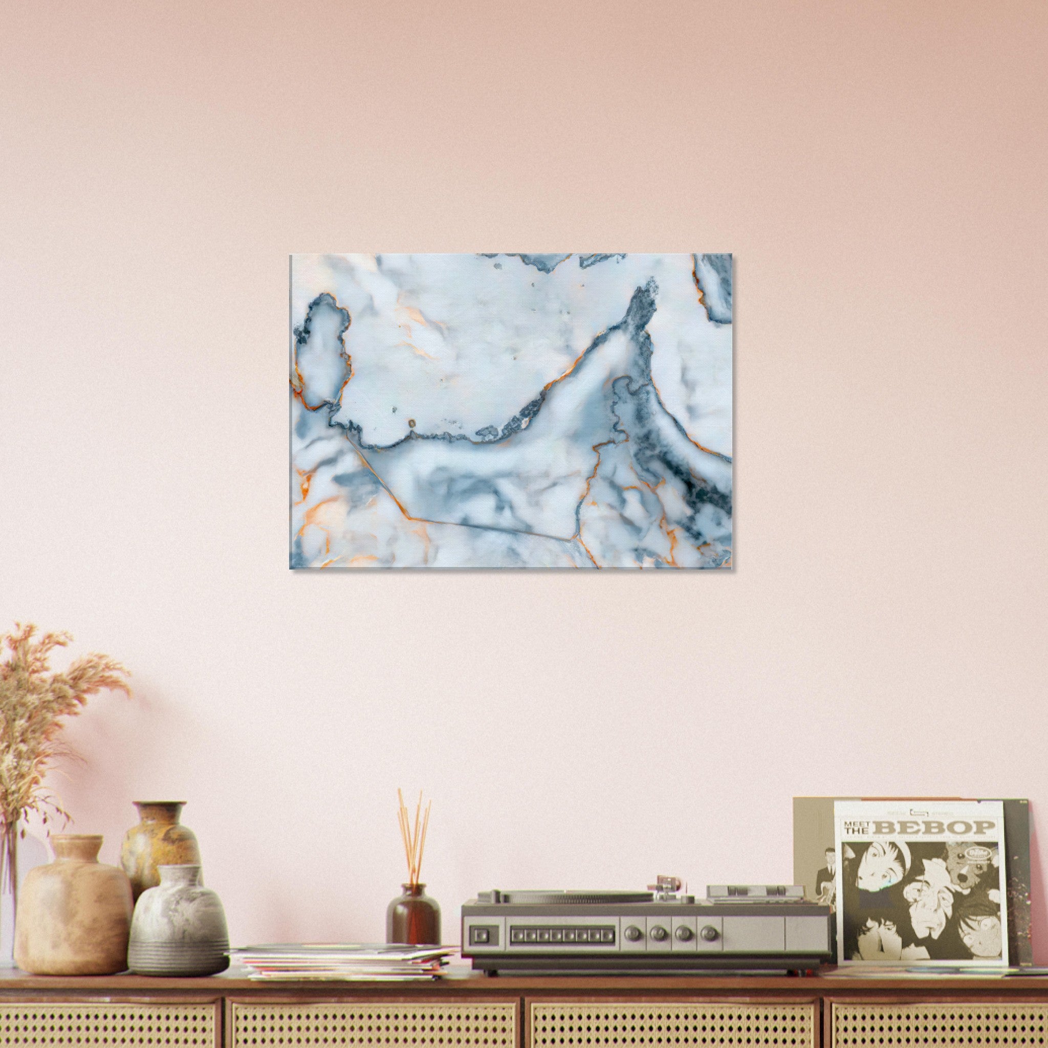 UAE Marble Map Canvas