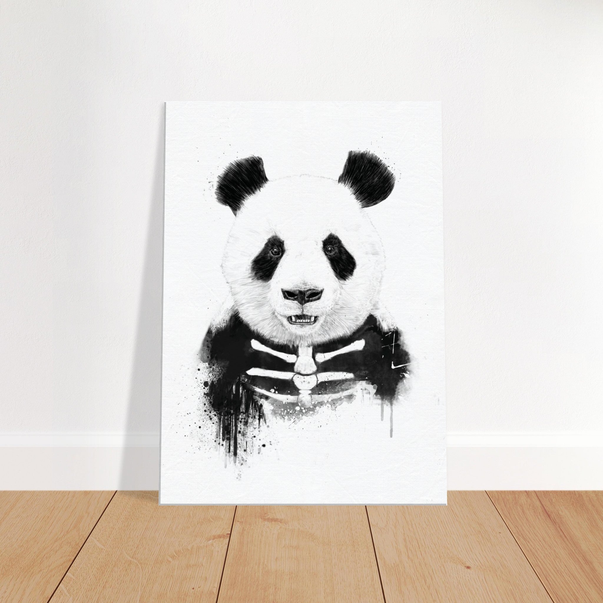 Zombie Panda Canvas