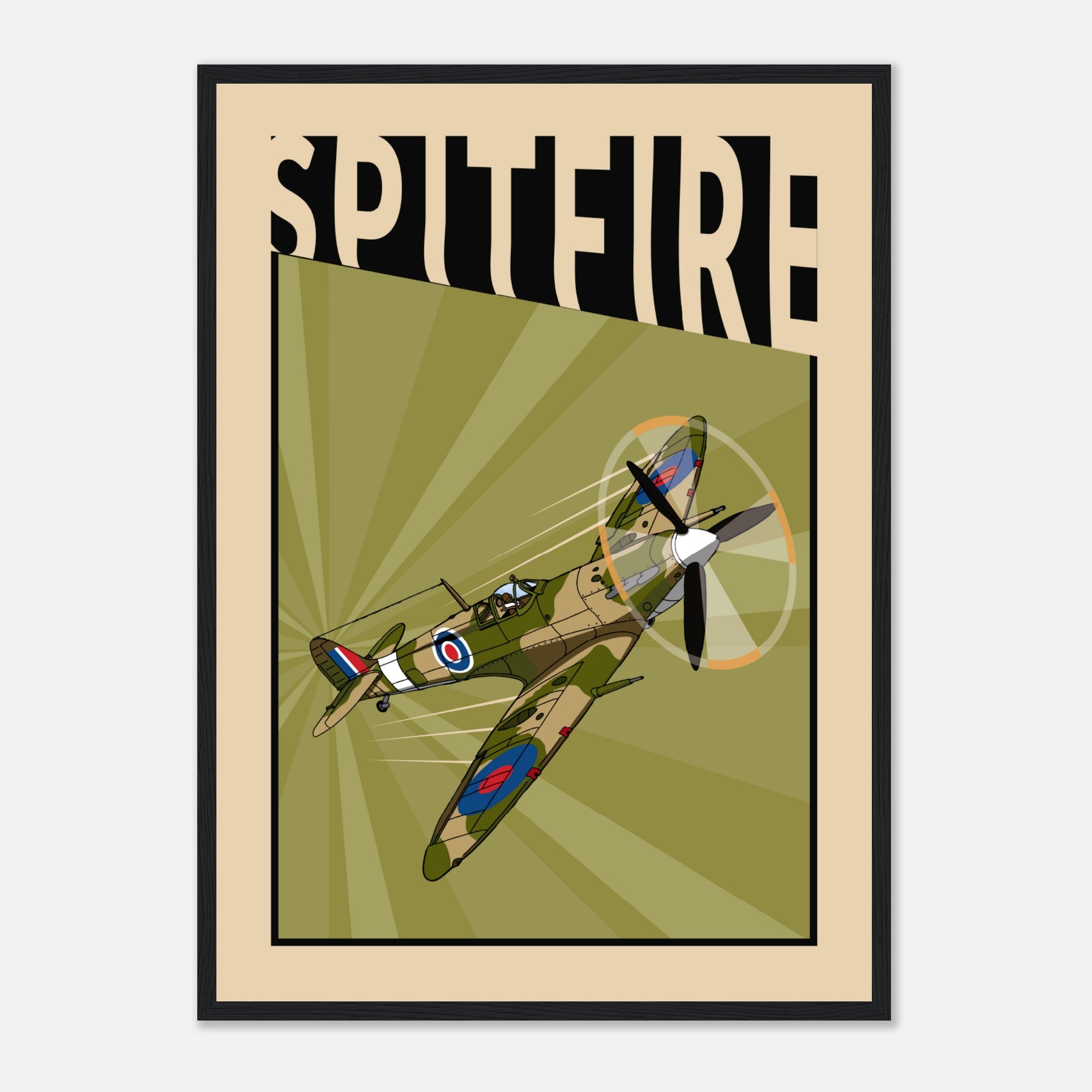 Supermarine Spitfire Poster