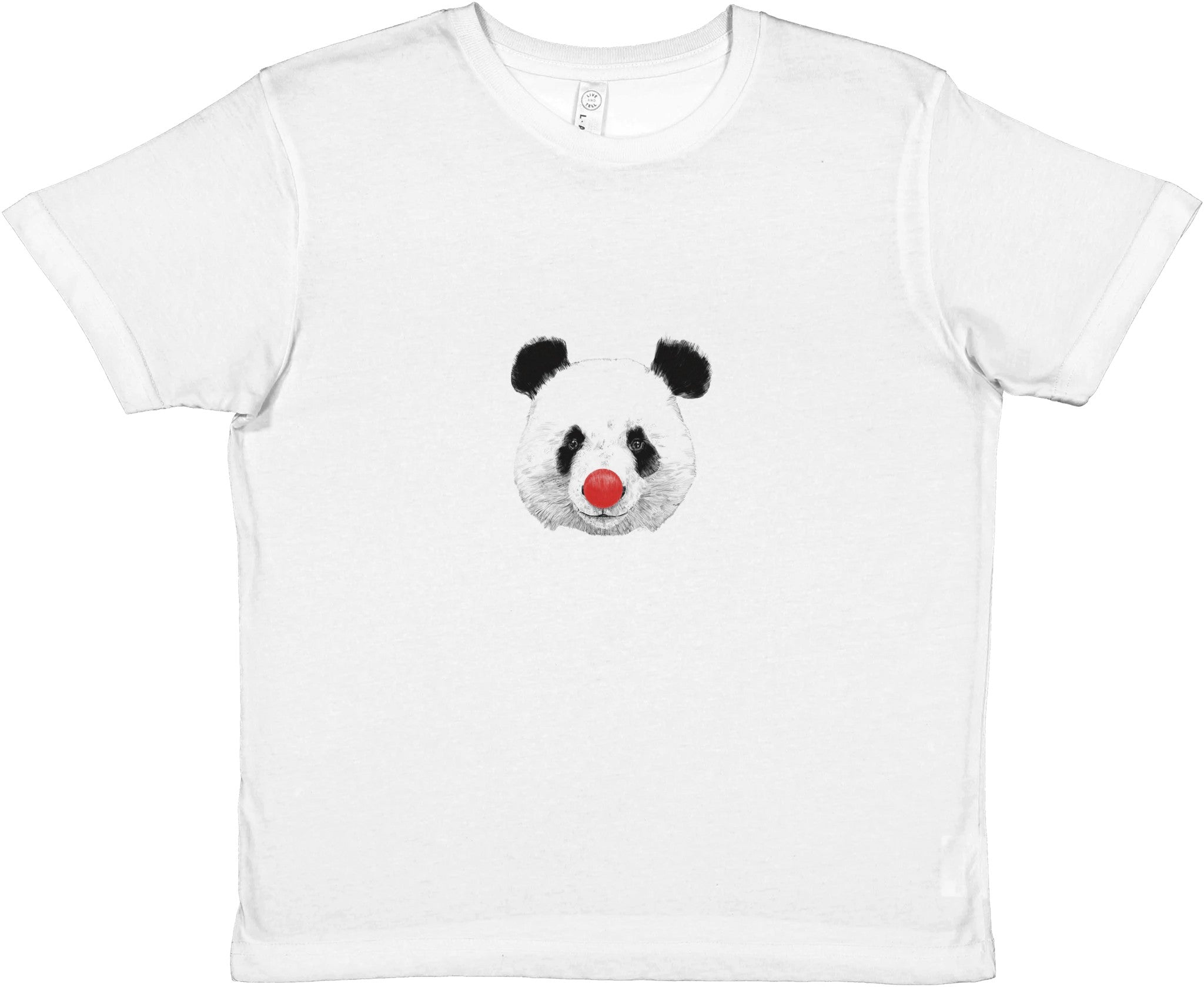 Clown Panda Kids Crewneck T-shirt - Optimalprint