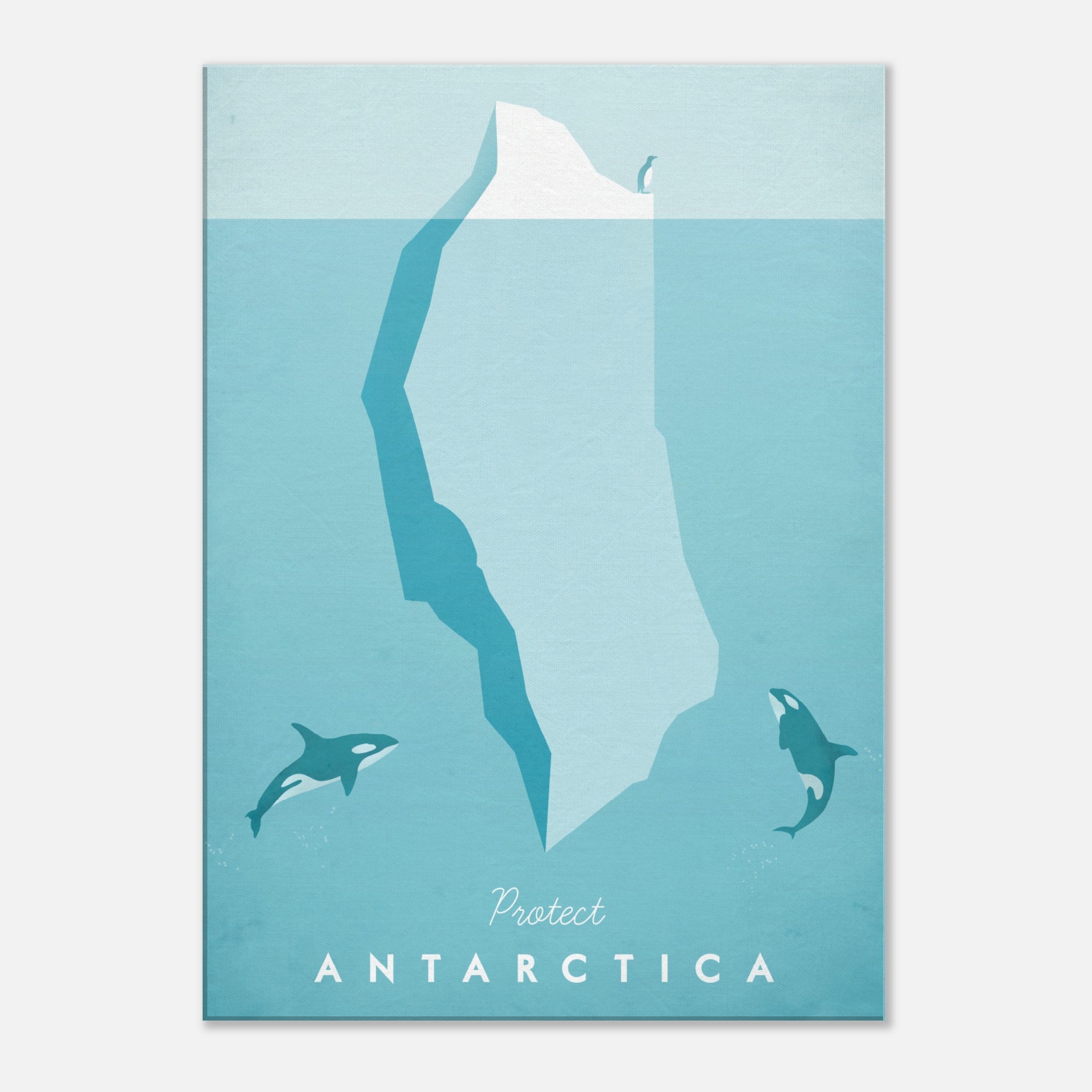 Lienzo Antártida