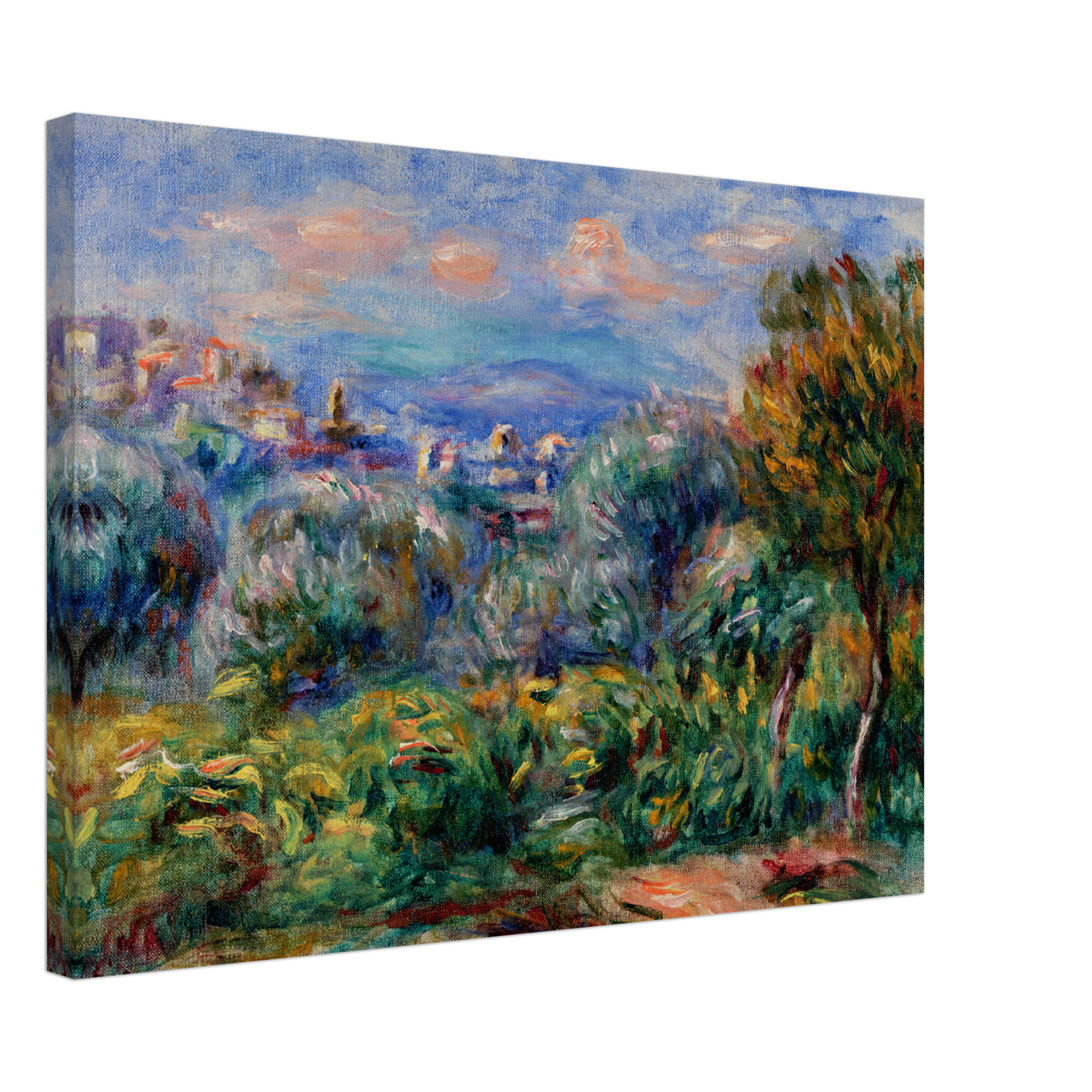 Paysage (1917) de Renoir Lienzo