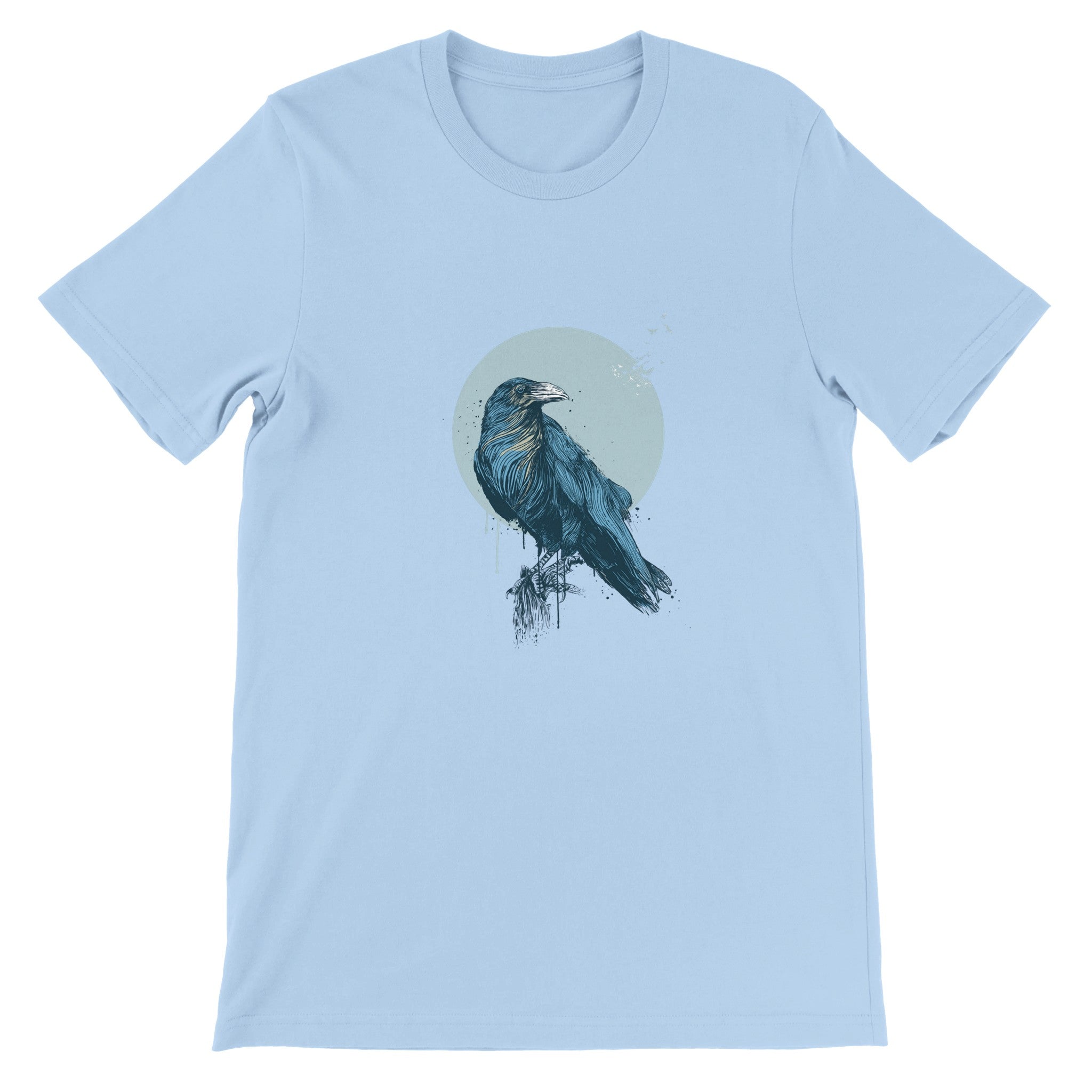 Blue Crow Crewneck T-shirt - Optimalprint