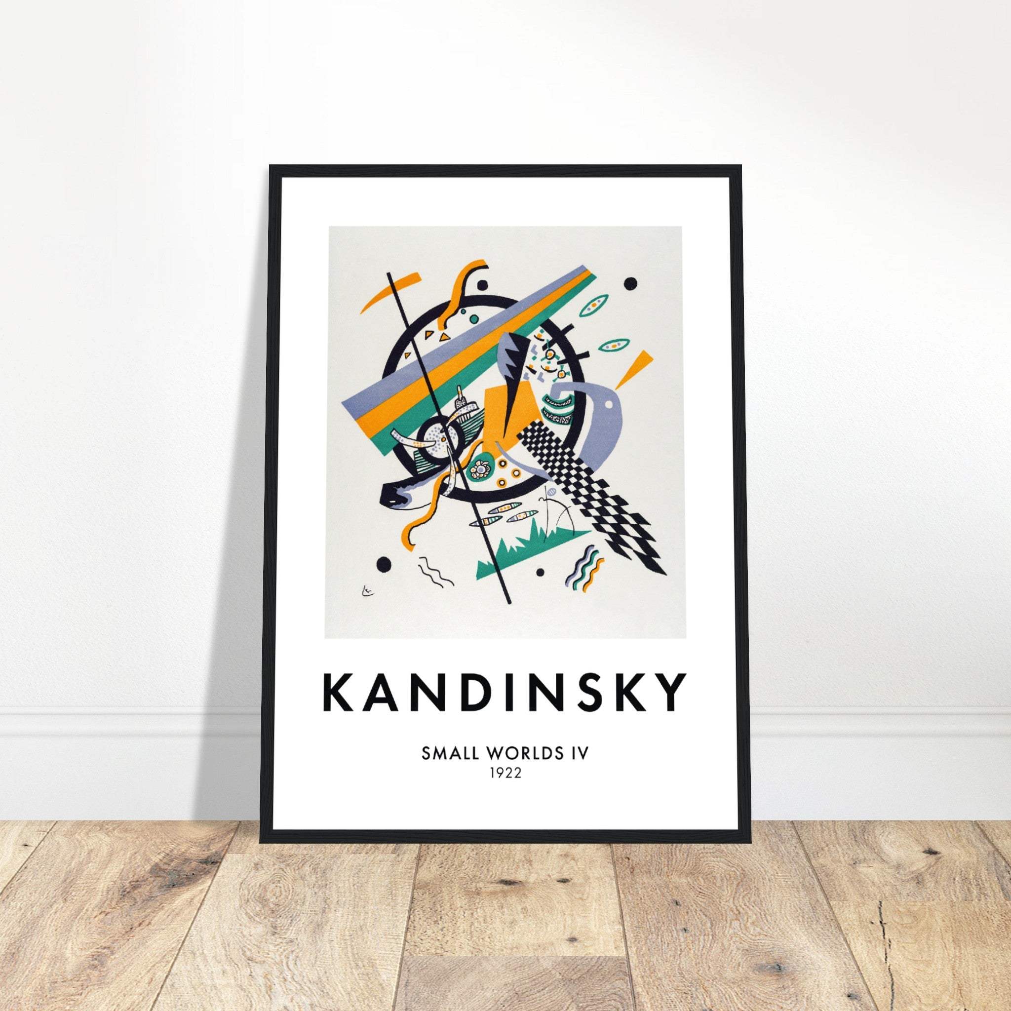 Kandinsky - Pequeños mundos IV Póster
