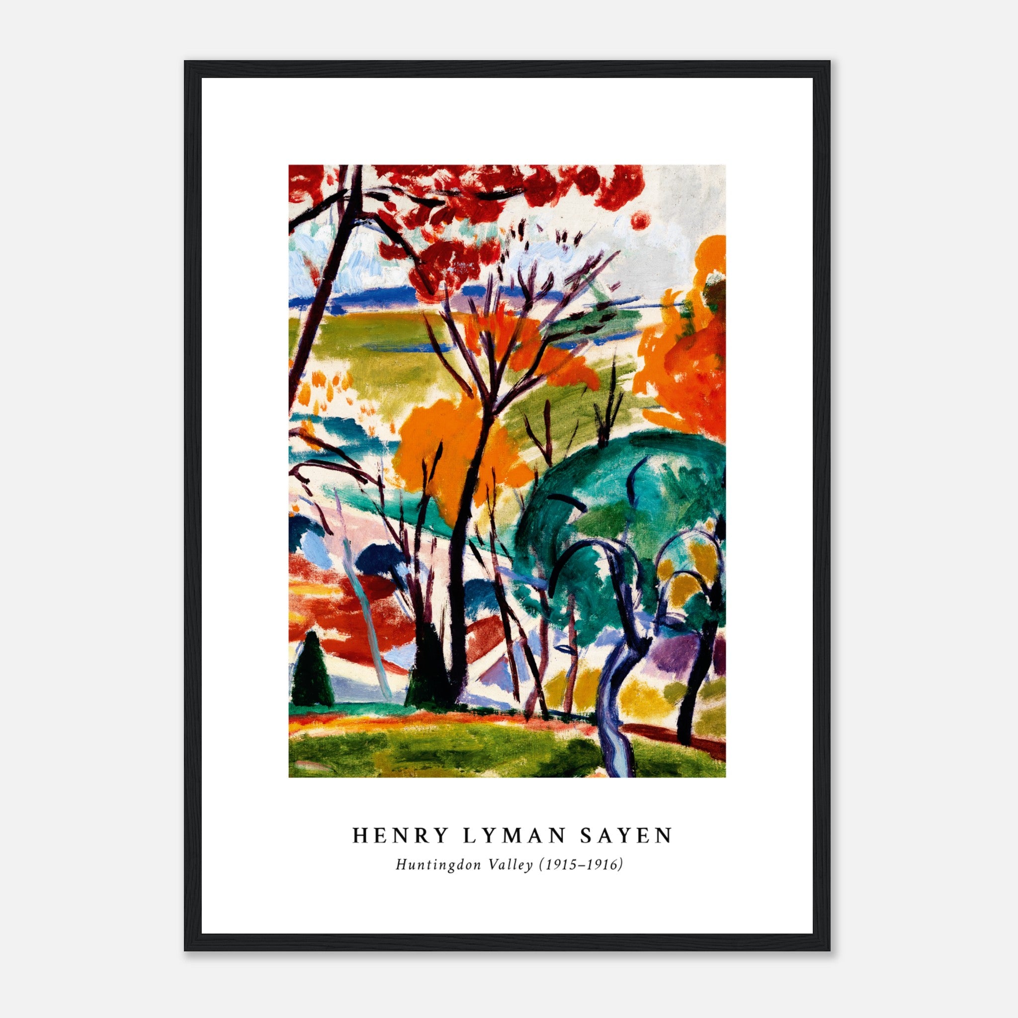Henry Lyman - Autumn Painting Part 2 Poster