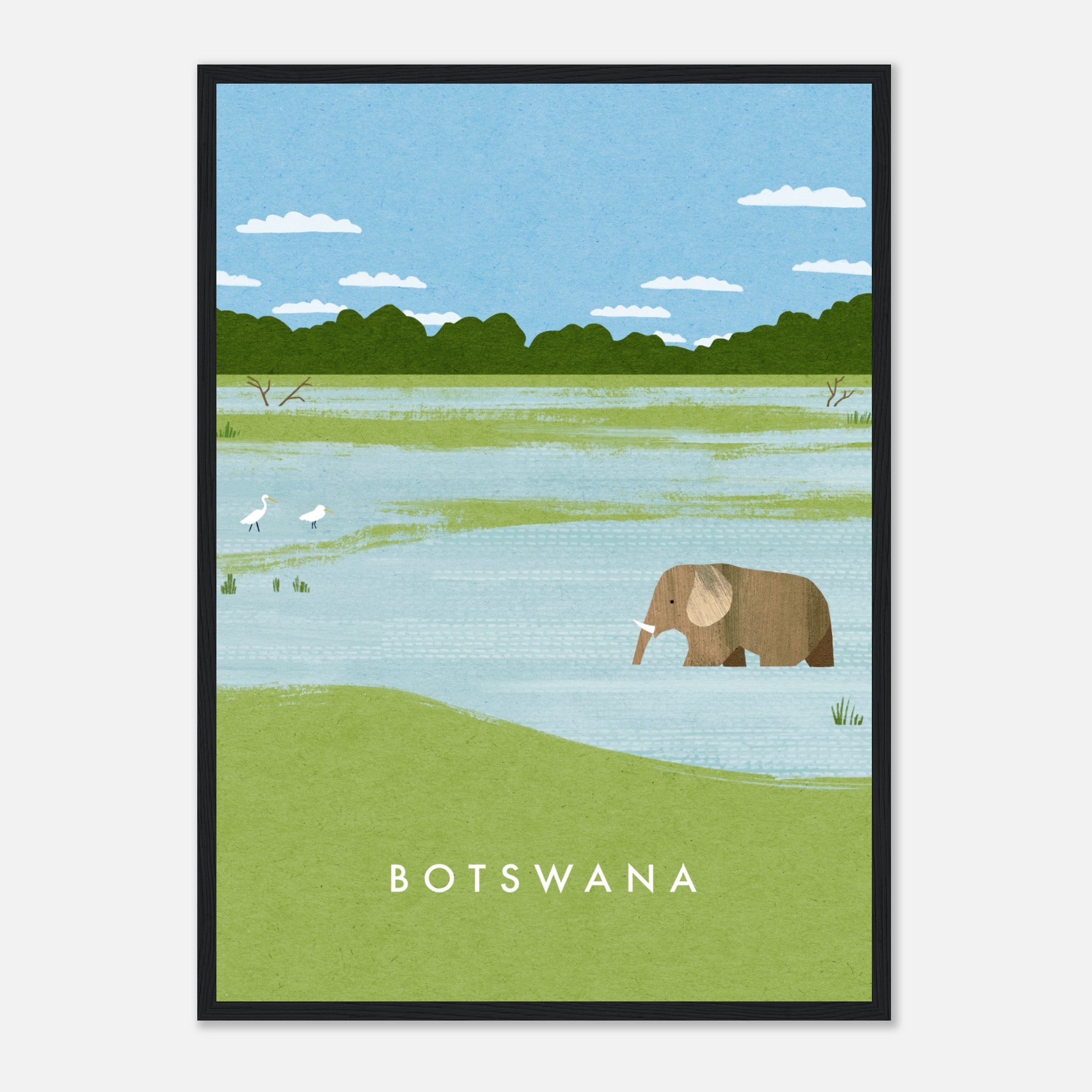 Botsuana Póster