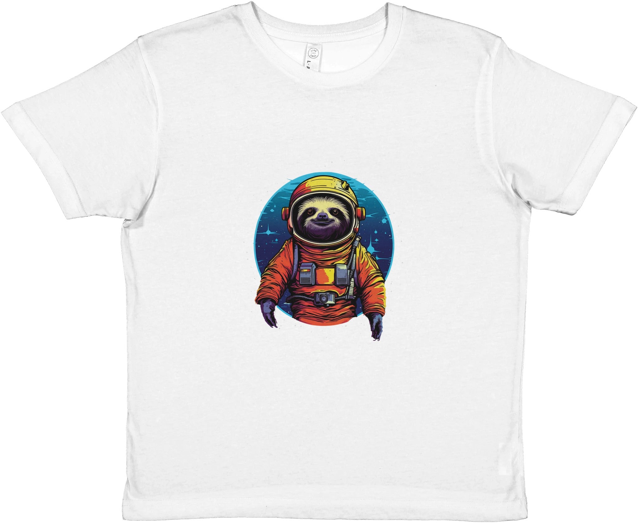 Interstellar Relaxation Kids Crewneck T-shirt - Optimalprint