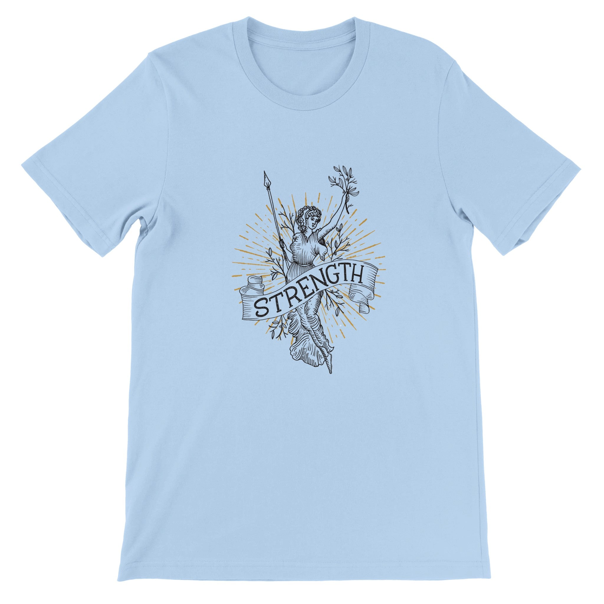 LADY STRENGTH Crewneck T-shirt - Optimalprint