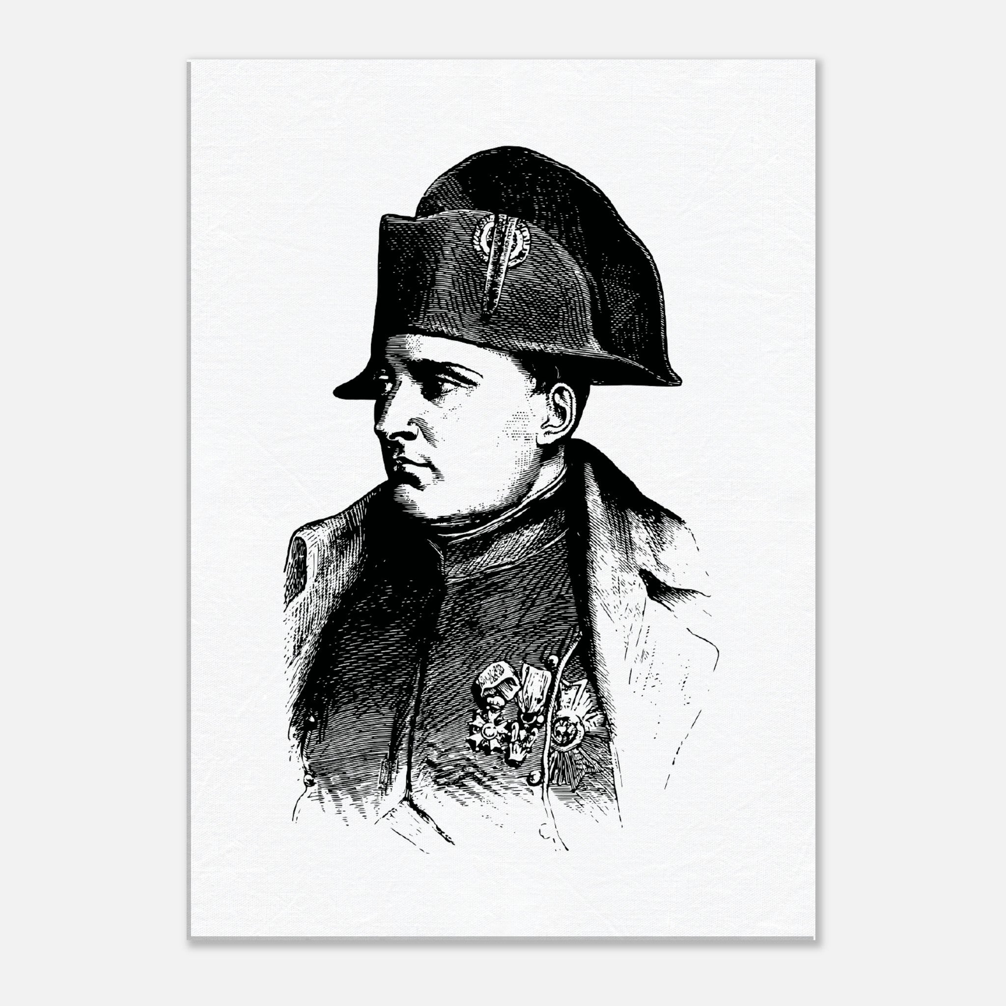 Napoleón Bonaparte Retrato Lienzo