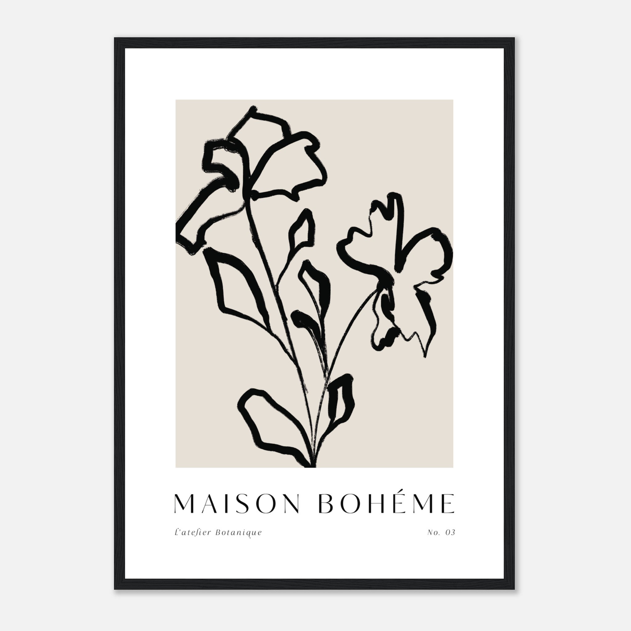 Maison Boheme No. 3 Poster