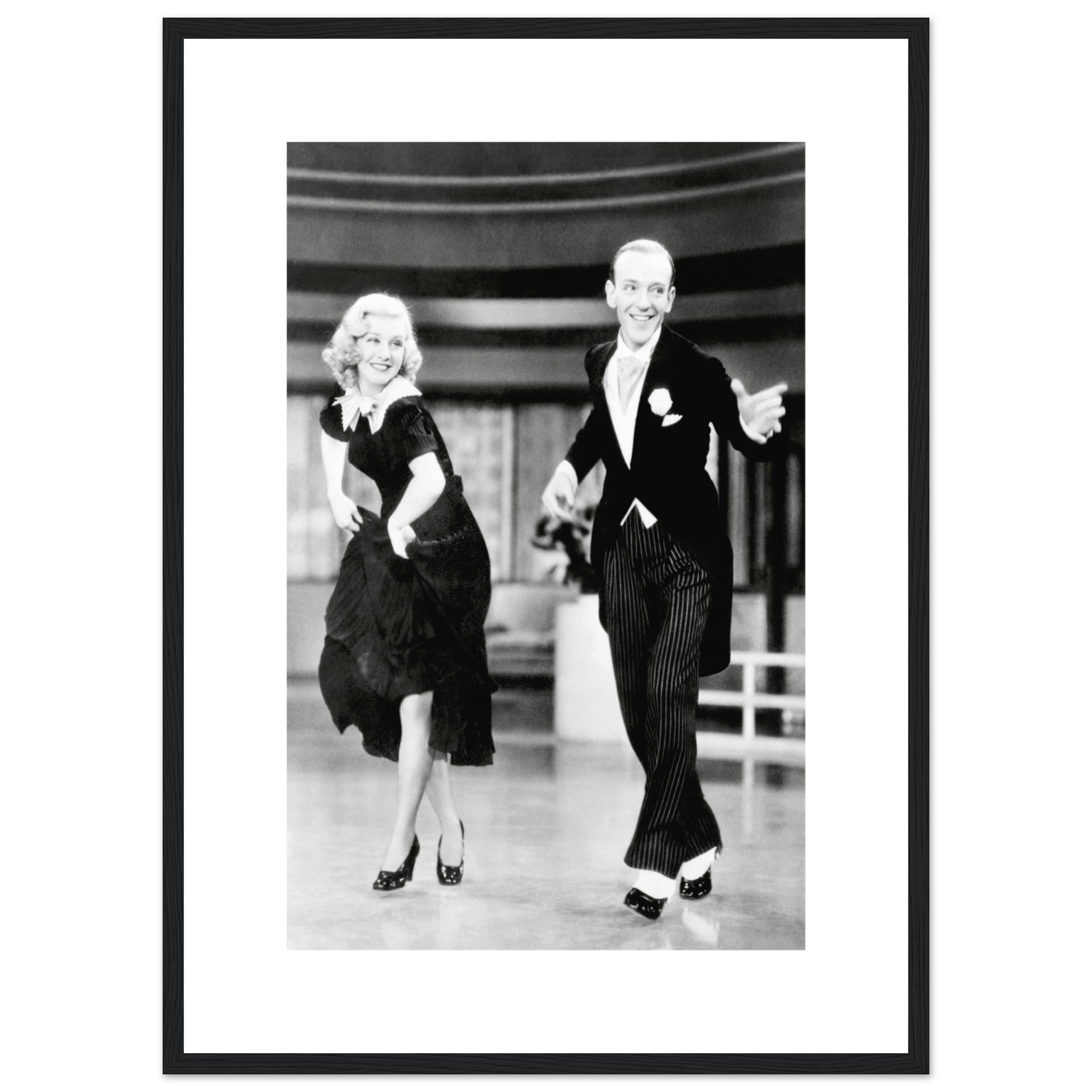 Ginger Rogers y Fred Astaire Póster