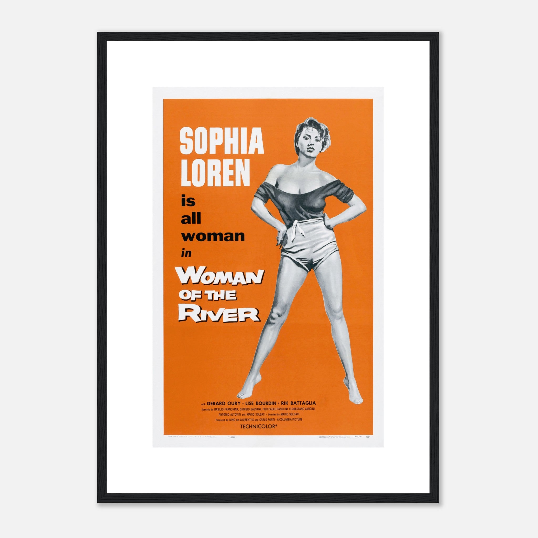 Woman Of The River Poster