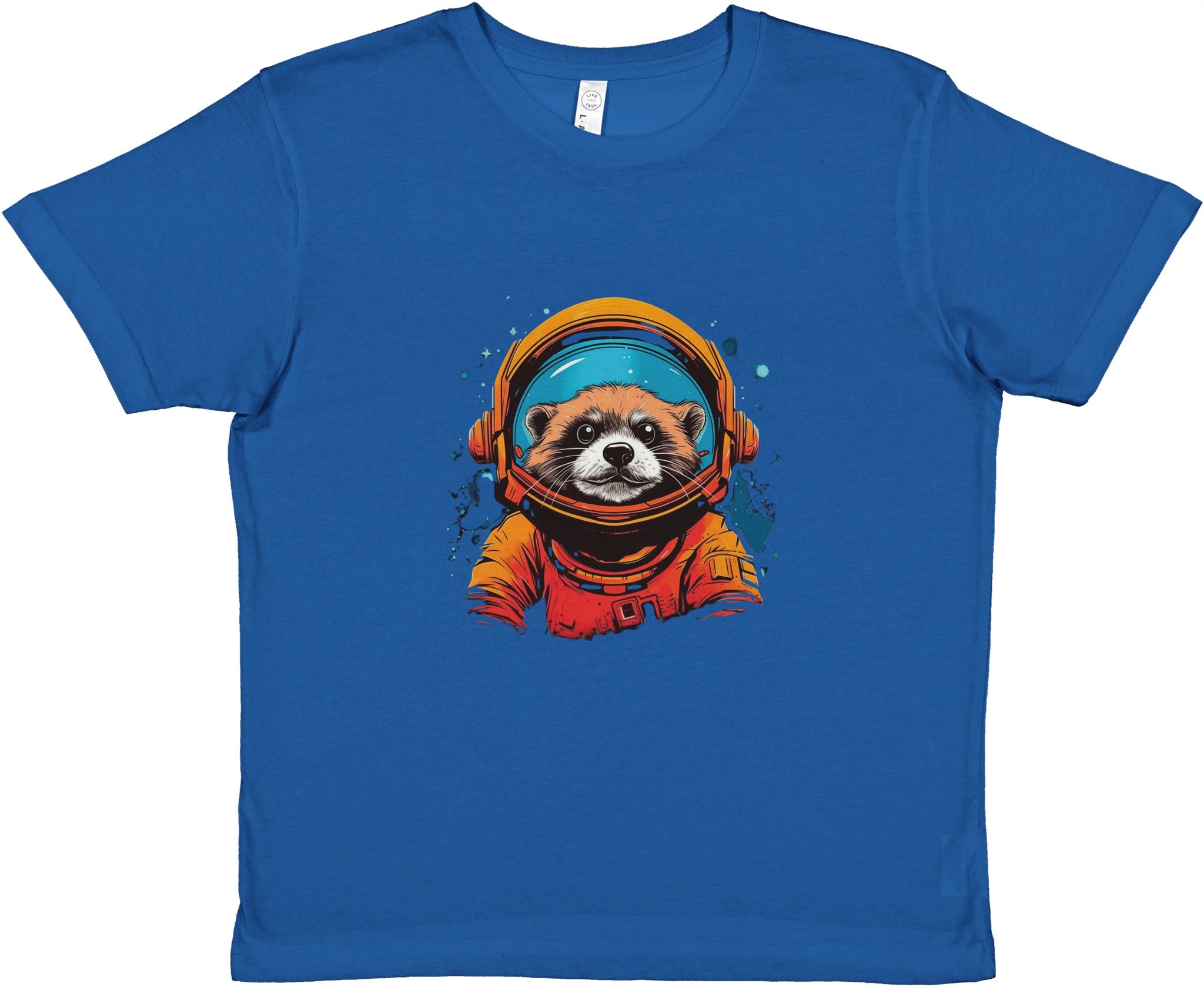 Cosmic Critter Astronaut Kids Crewneck T-shirt - Optimalprint