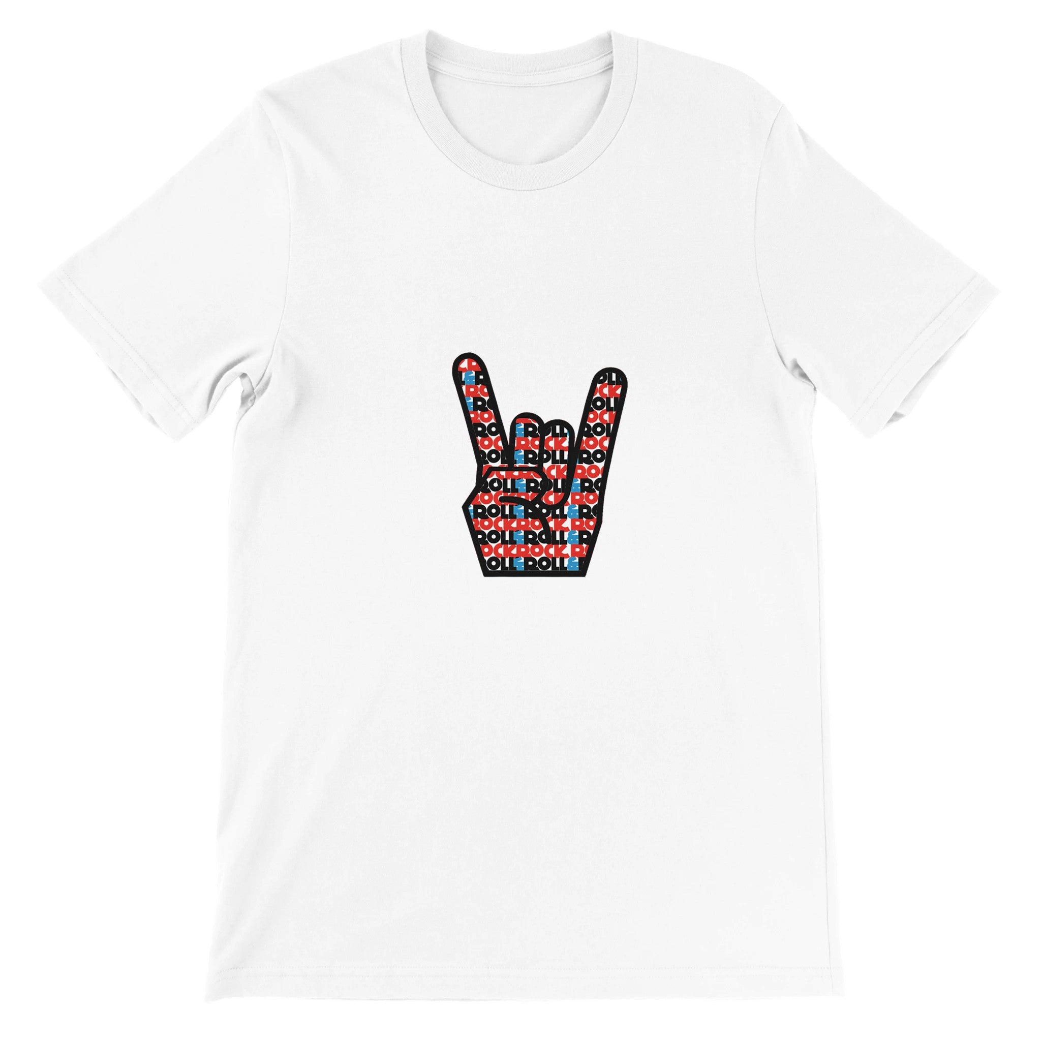 Rock And Roll Crewneck T-shirt - Optimalprint