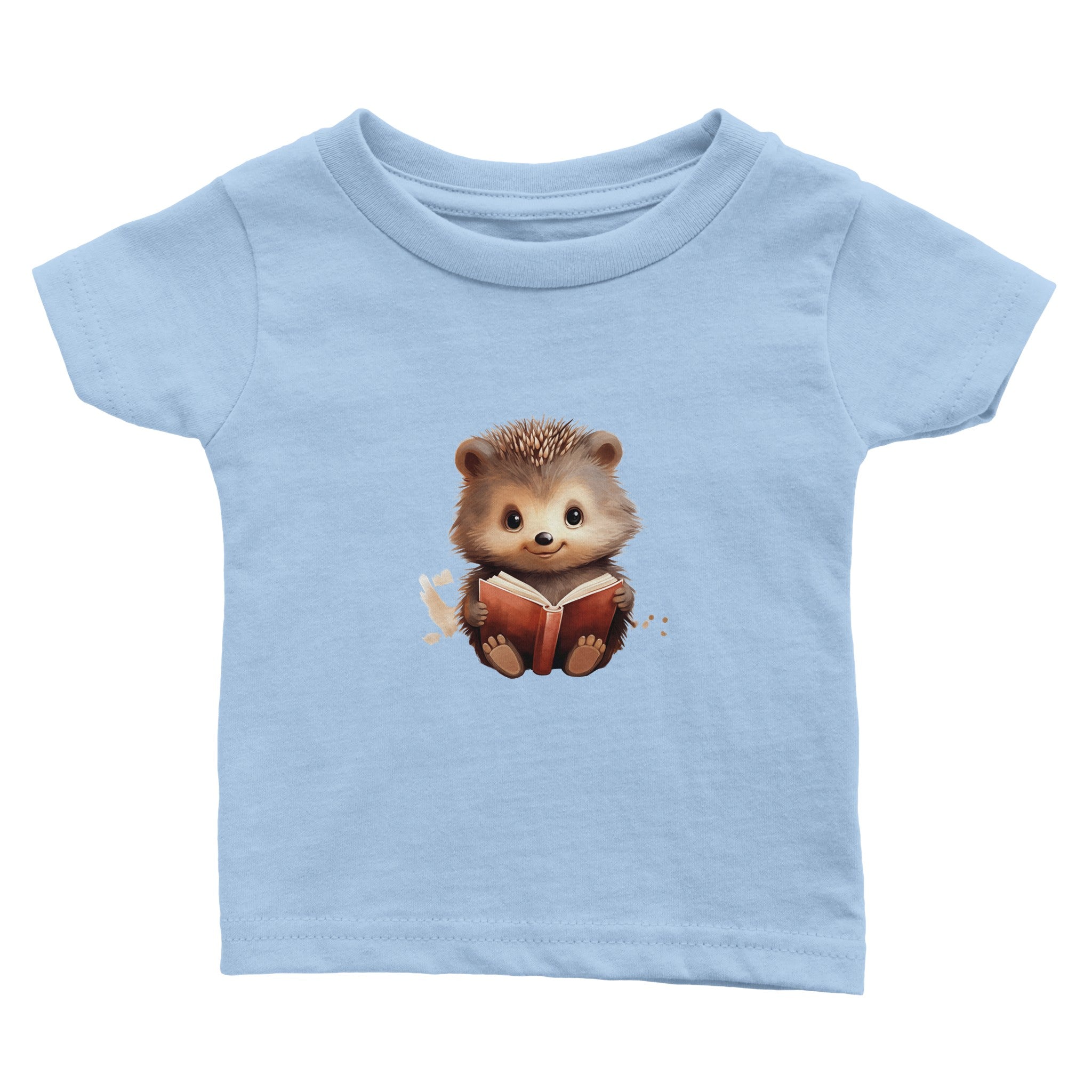 Scholarly Spines Baby Crewneck T-shirt - Optimalprint