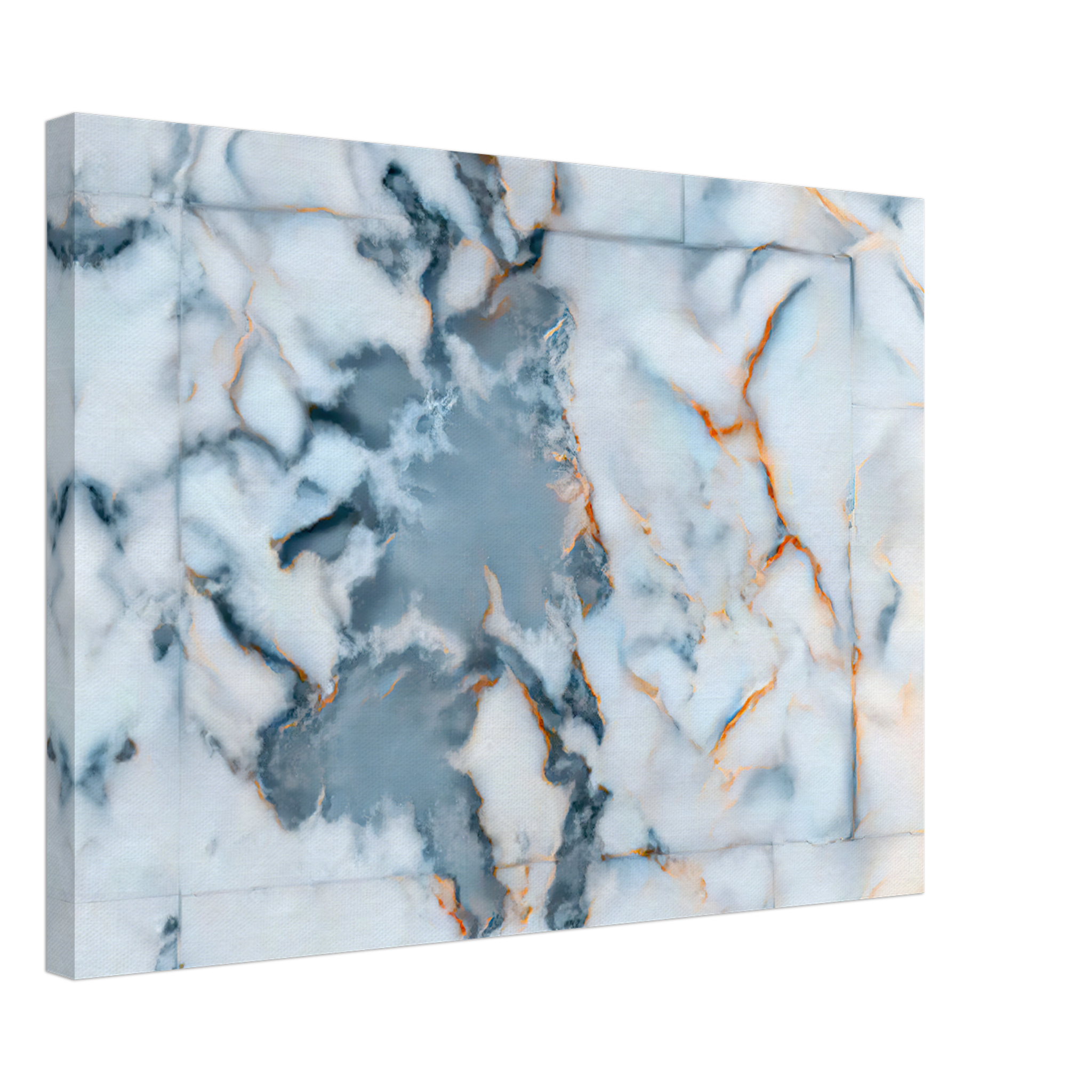 Colorado Marble Map Canvas
