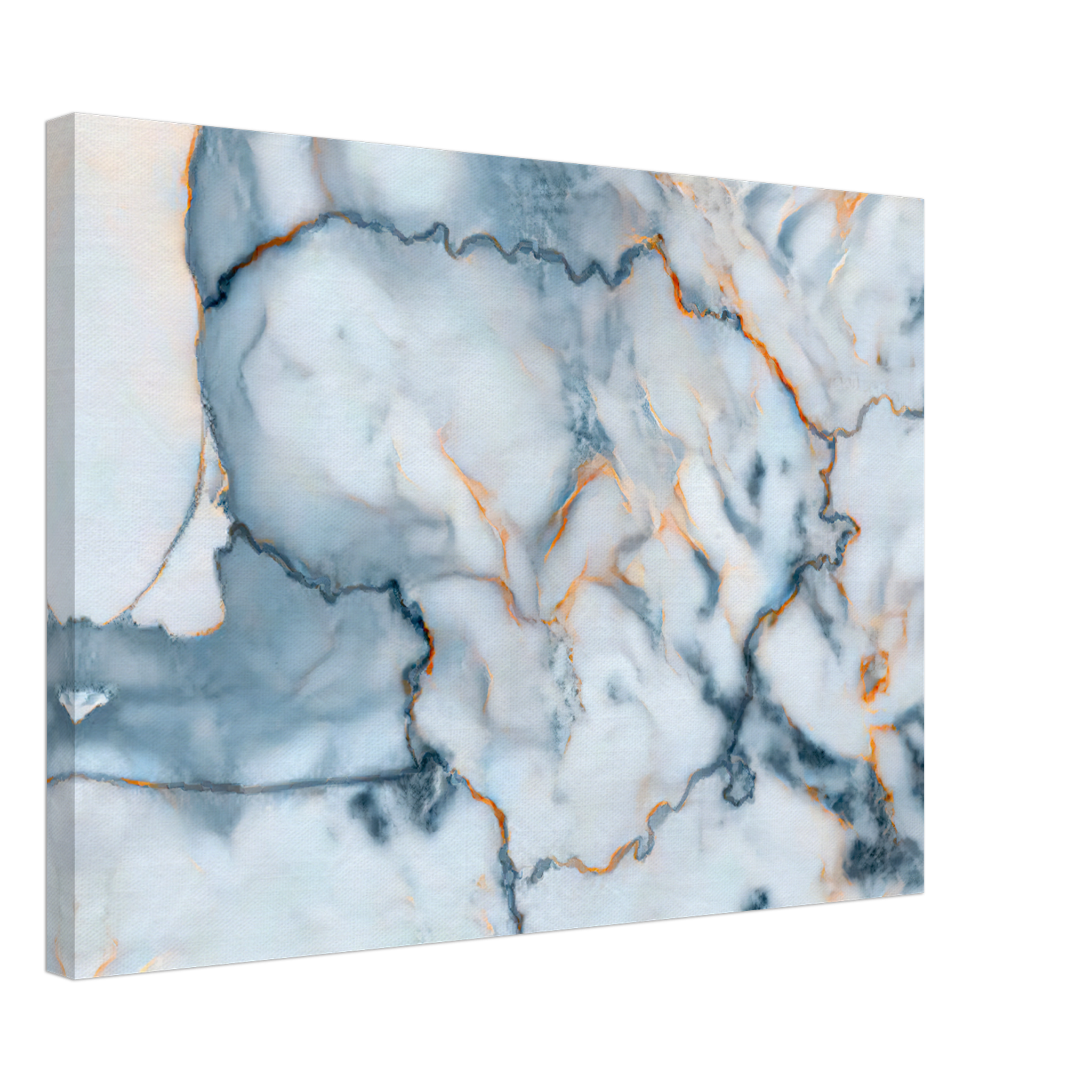 Lithuania Marble Map Canvas
