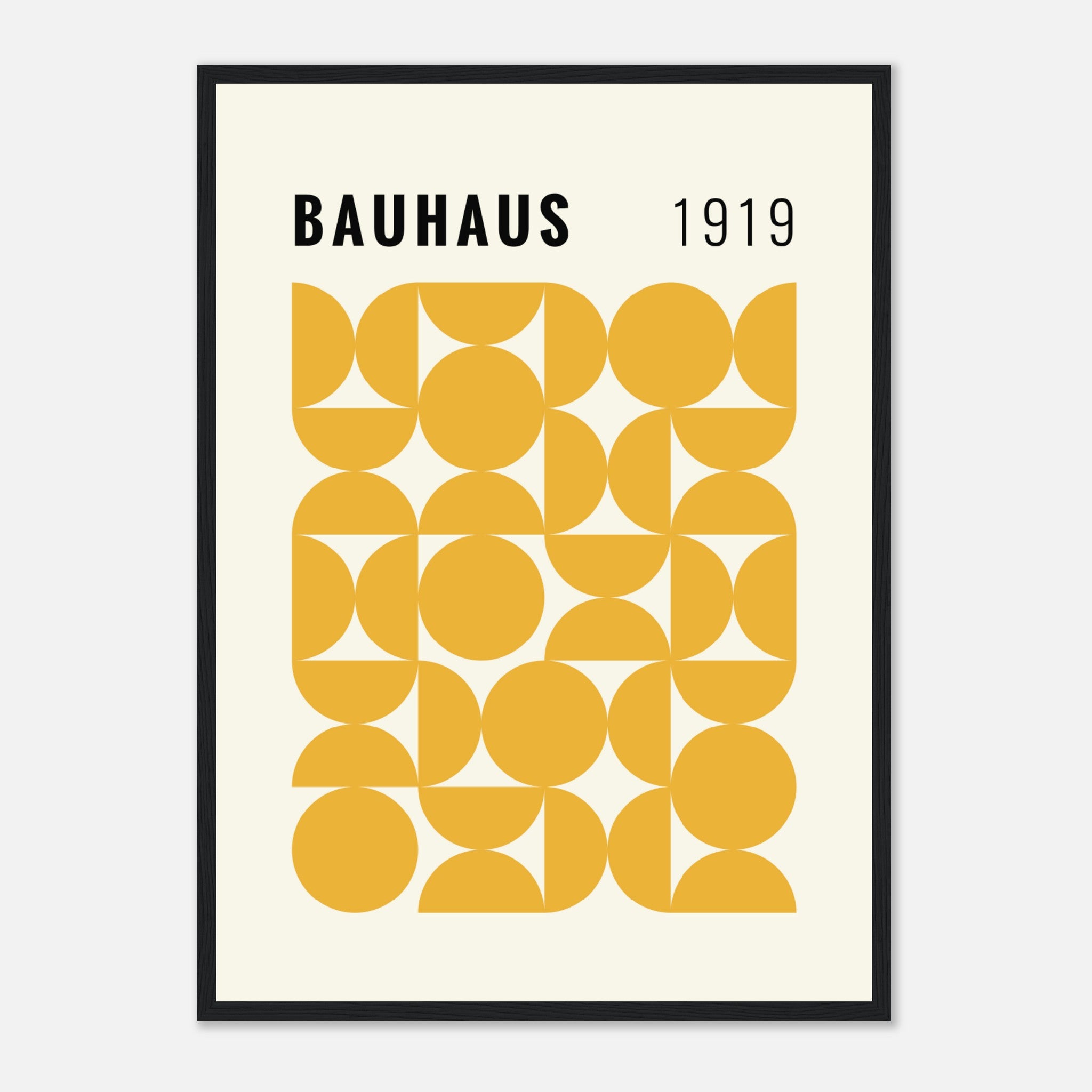 Bright Bauhaus No.1 Poster
