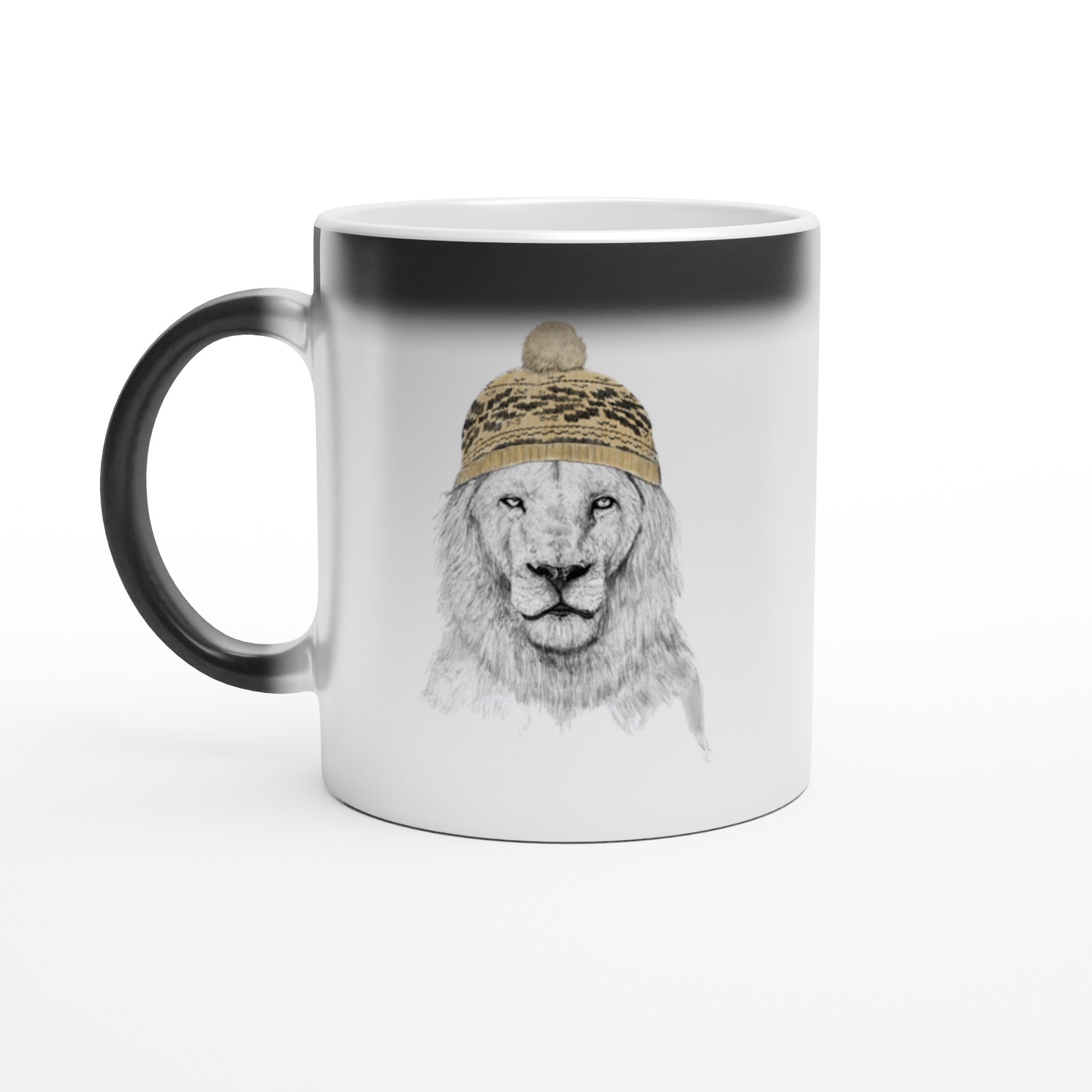 Winter Lion Magic Mug - Optimalprint