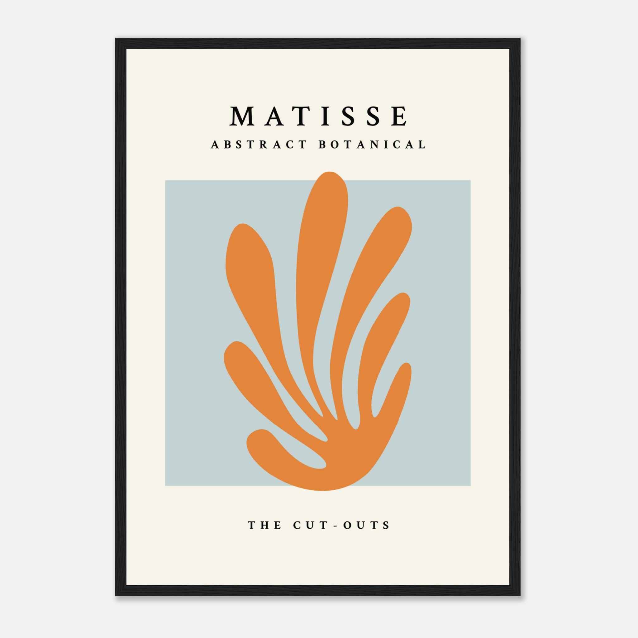 Matisse Cut-Outs Naranja Botánico Póster