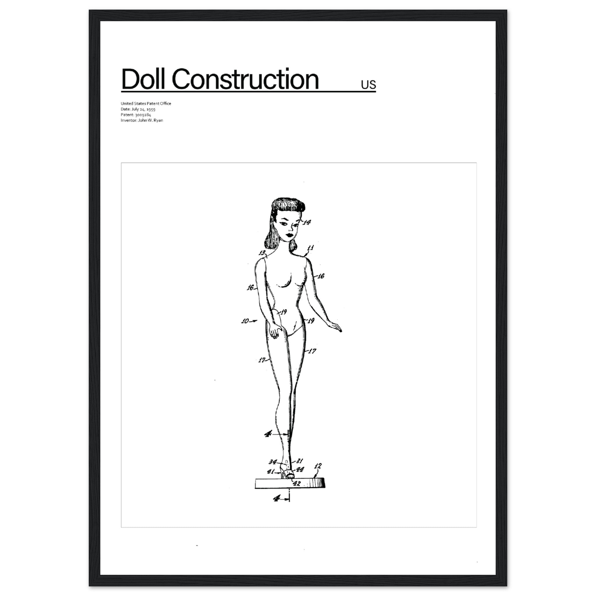 Patent Doll Poster