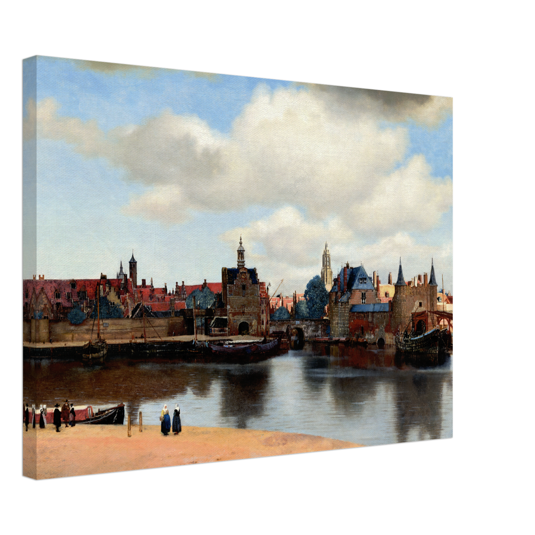 View of Delft (1660–1661) Canvas