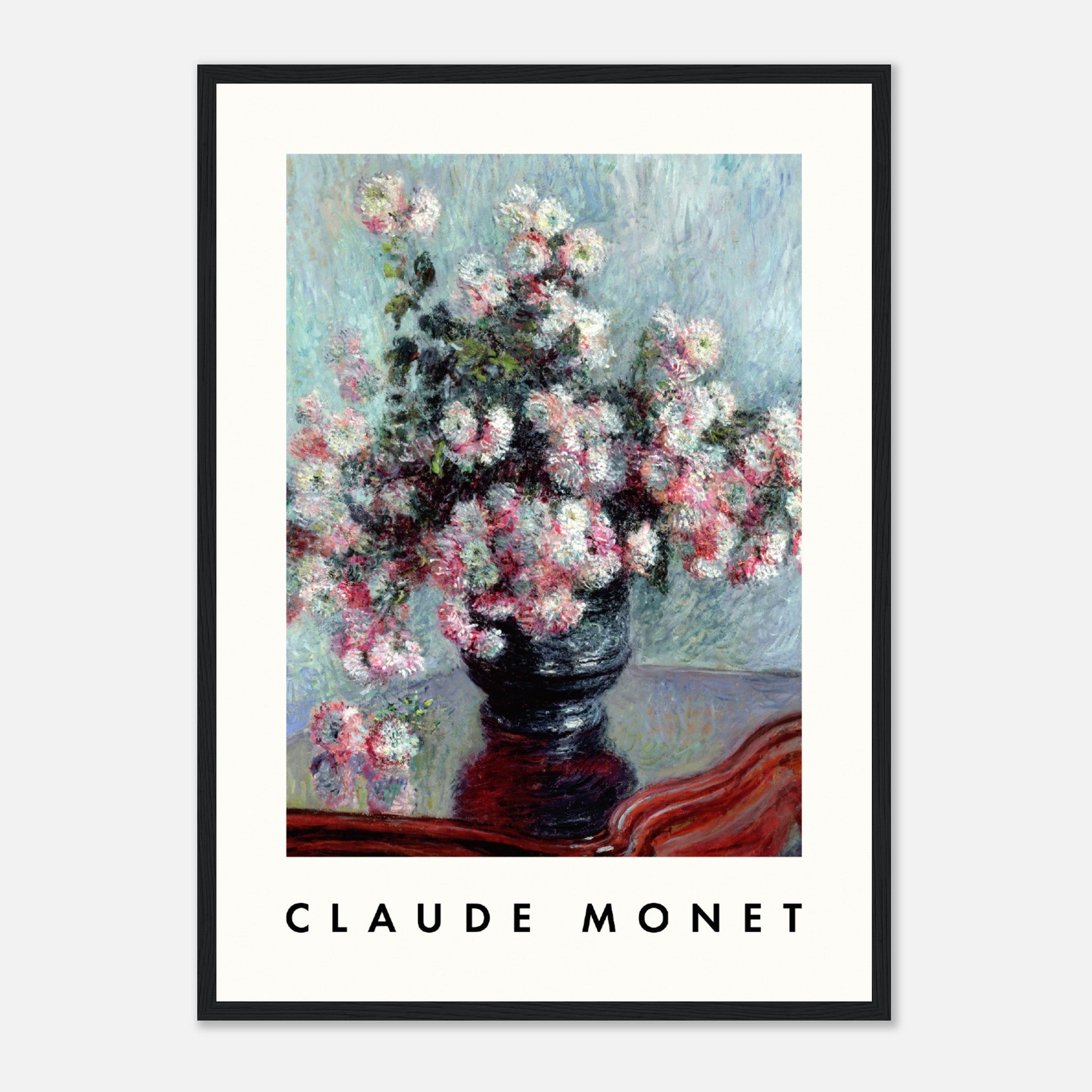Claude Monet - Crisantemos Póster