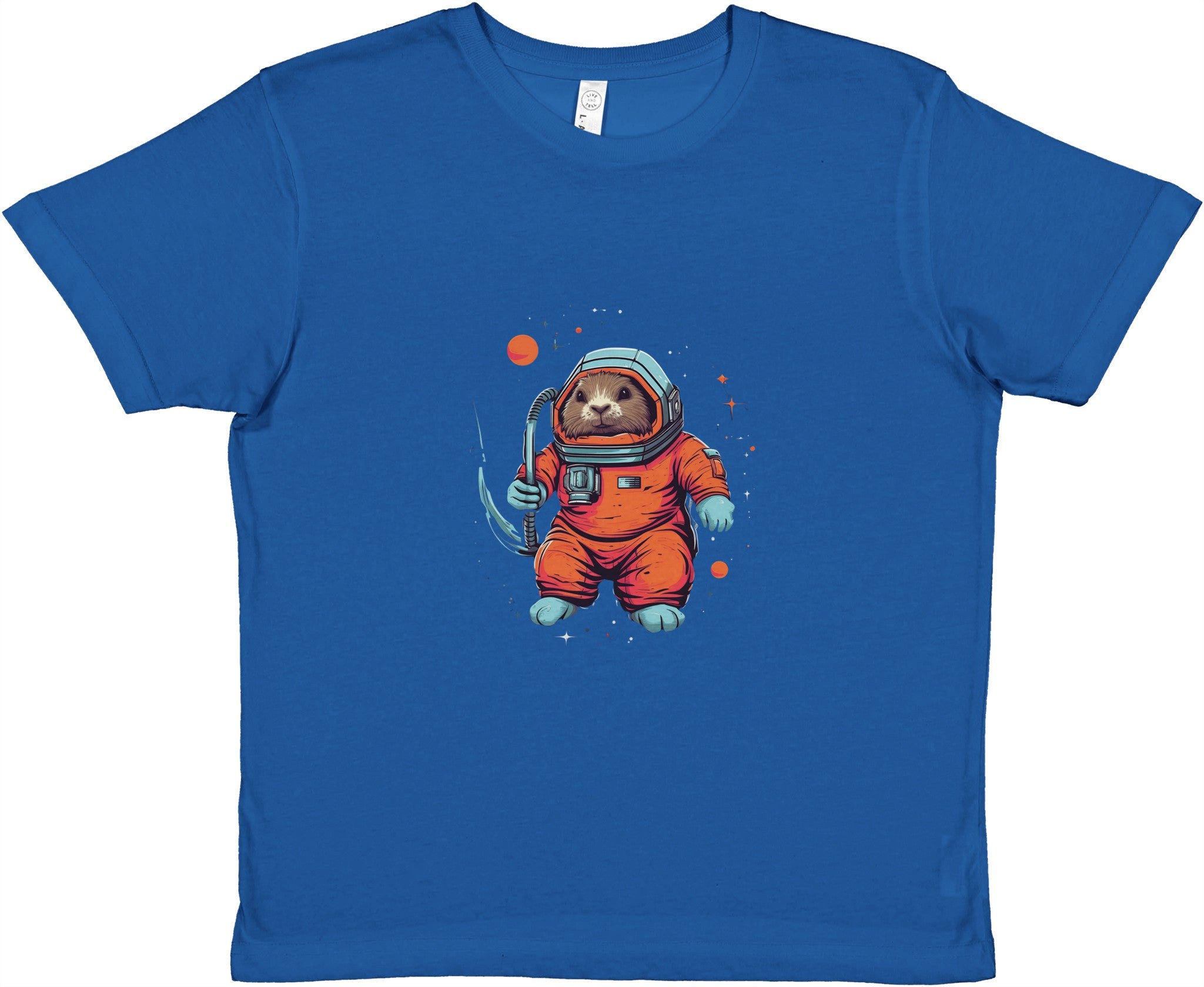 Cosmic Explorer Critter Kids Crewneck T-shirt - Optimalprint