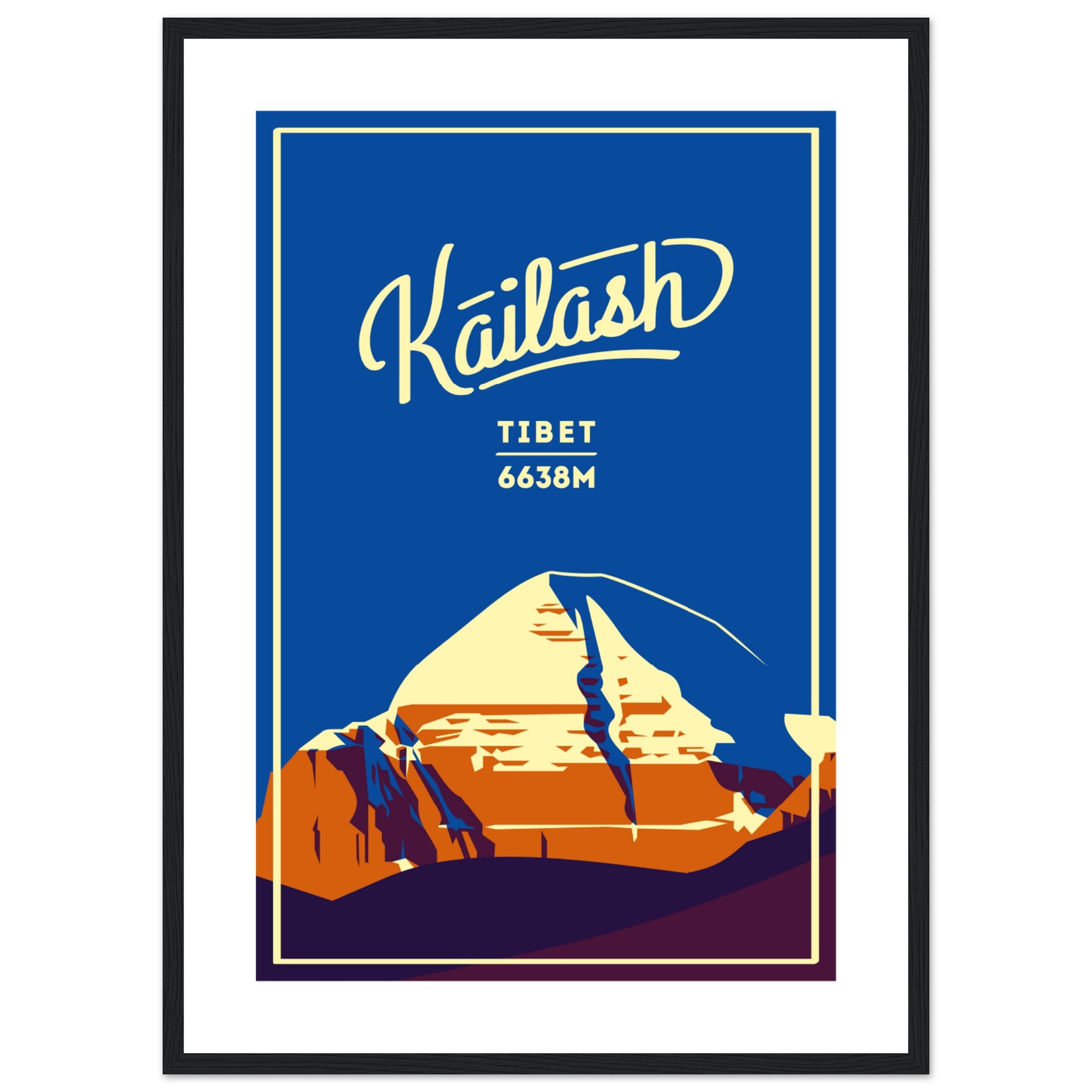Kailash, Tibet Poster