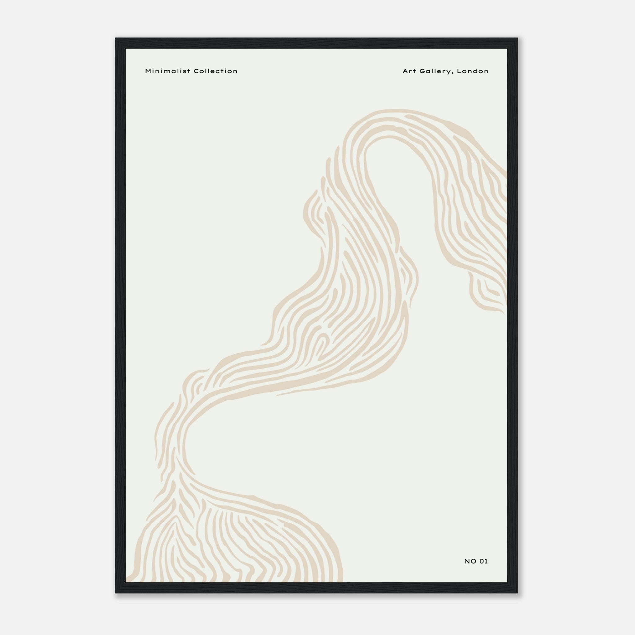 Abstract Lines Poster No. 1 Poster